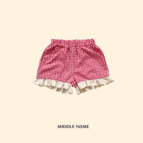 middlename/4. check lace pants JS-JM