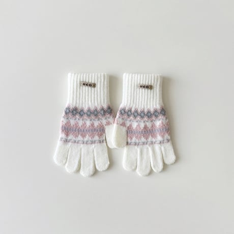 dudie/131. fair isle glove FREE