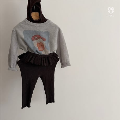 gou/2. B- hoi hoi leggings 2(6-12M)-3(12-18M)