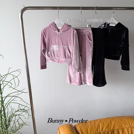 bunnypowder/133. hood zipup 2XL-4XL