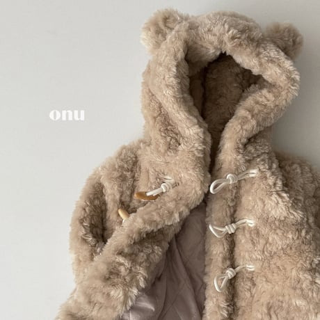 onu/46. fer teddy coat XS(2-3Y)-XL(6-7Y)