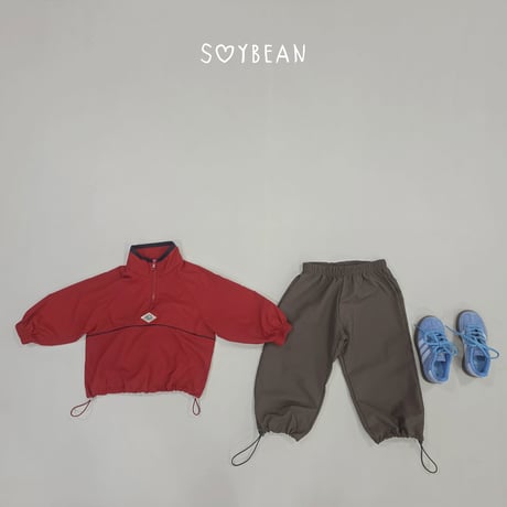 soybean/33. plan ) wind string pants JS-JM