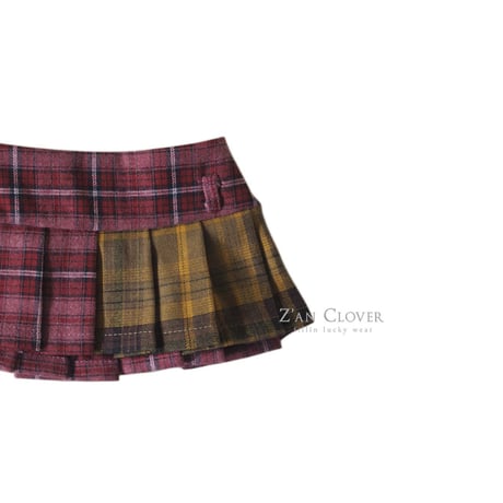 zanclover/37. retro plitch skirt 3-11