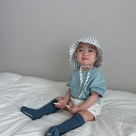 lalaland/56. two color point T-shirt 6M-18M