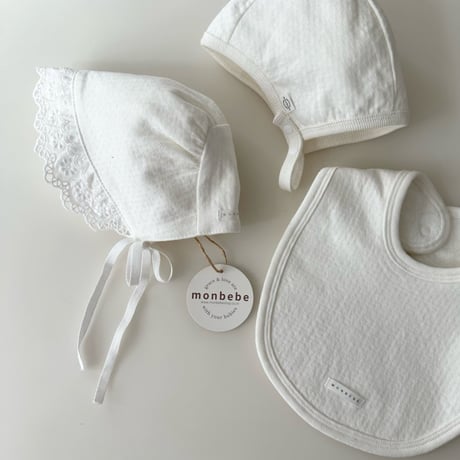 monbebe/19. noa double fril bonnet FREE(3-24M)