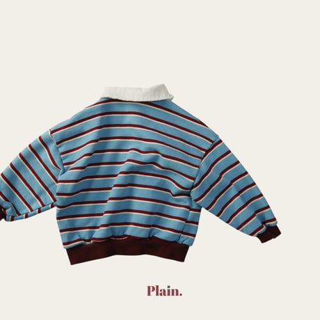 plain/27. plain collar man-to-man XS-XL