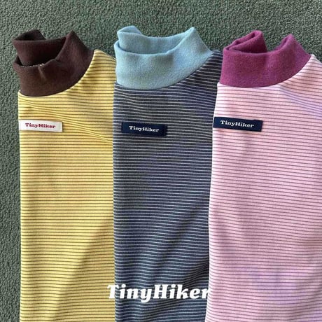 tinyhiker/4. cotton candy long sibori T-shirt XS-XL