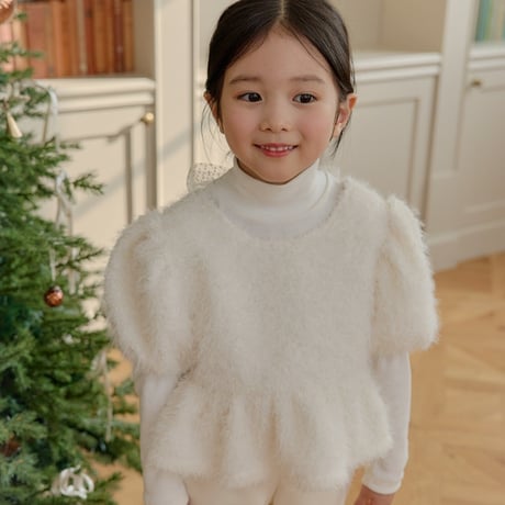 monatelier/19. snow puff T-shirt S-2XL