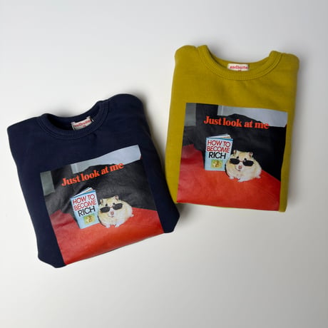 andbutter/64. Rich Hamster Sweatshirt XS-XL