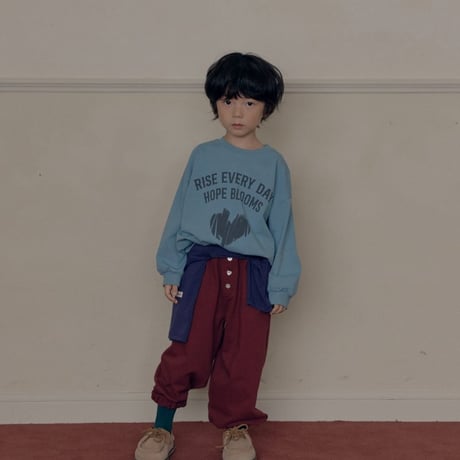 growb/28. button jogger XS-XL