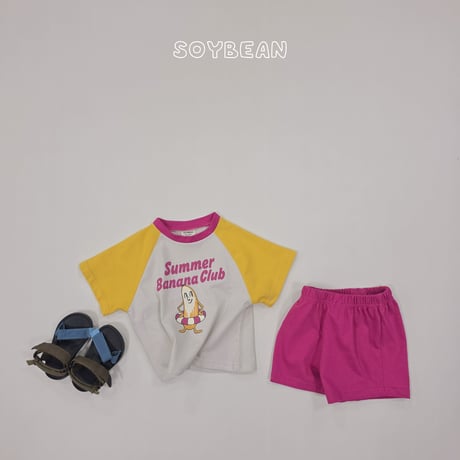 soybean/146. plan ) banana club ( updown set XS-XL