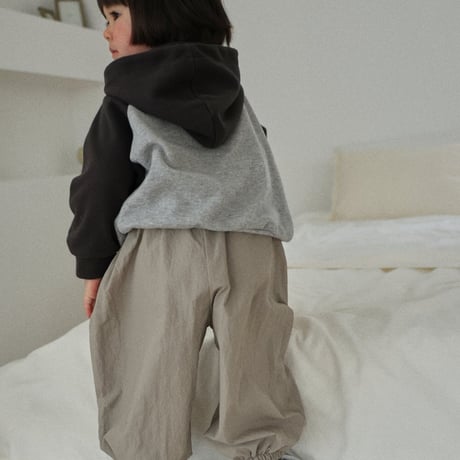 normalplay/42. basic both sides hood T-shirt 12M-L