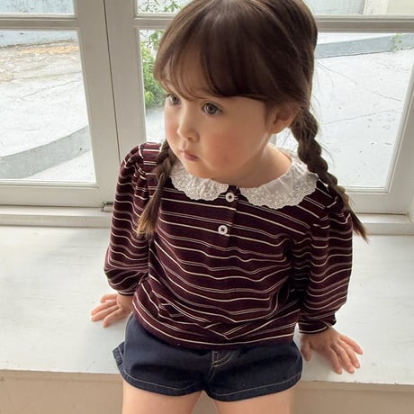 bananaj/14. ella collar T-shirt XS-JS