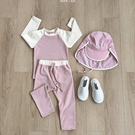 hereiam/26. bunny rashguard set S-XL