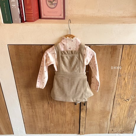 ohho/14. vanilla overalls skirt pants S-2XL