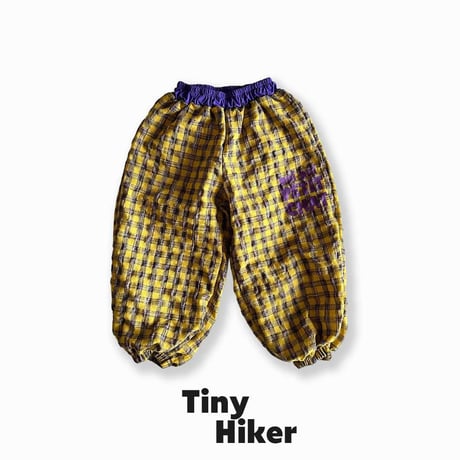 tinyhiker/25. bear check jogger pants XS-XL