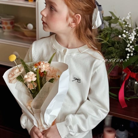 poisson/47. ribbon embroidery cardigan JS-JM