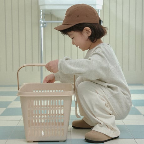 thebeige/24. SS Ribbed wide pants XXS-L