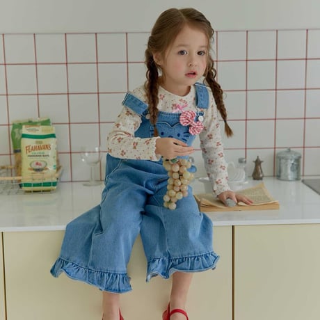 melikey/99. overalls ( ribbon ) set JS-JM