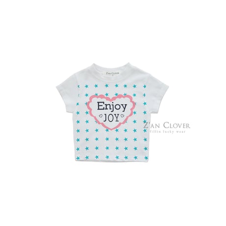 zanclover/59. Enjoy heart T-shirt 3-11