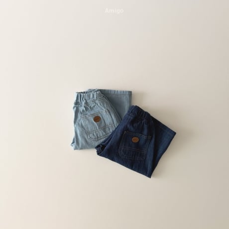 amigo/24. section denim pants XS-XL