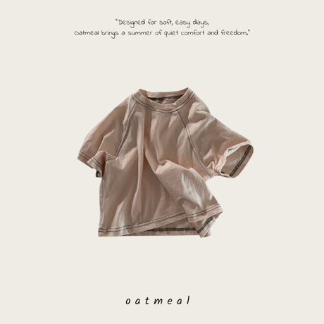 oatmeal/17. amble raglan  XS-XL