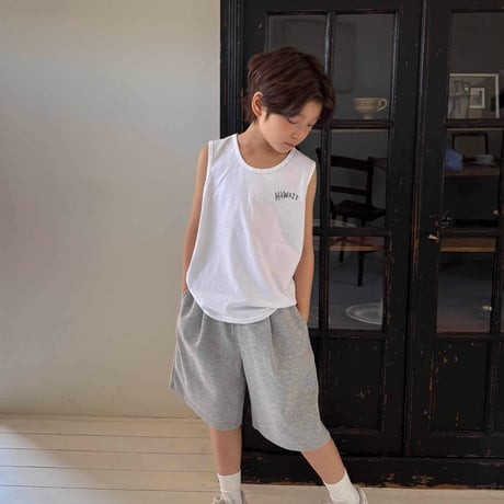 fromi/1. wide half pants S-XL