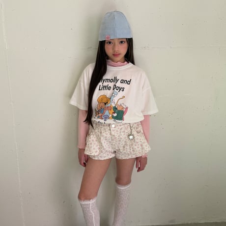 ellymolly/125. happy crew box T-shirt 5-11