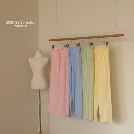 ninibello/137. adult ) Lounge cotton pants FREE