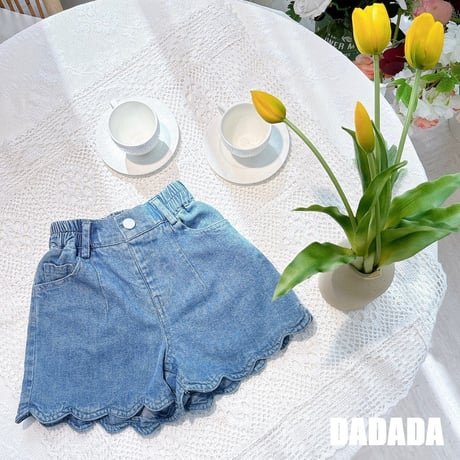 dadada/35. wave denim pants S-XL