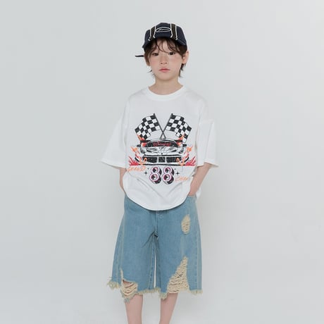 forkchips/73. racing T-shirt M-XL