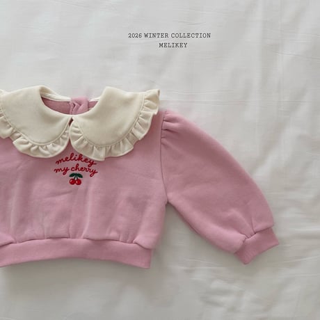 melikey/30. cherry collar man-to-man JS-JM