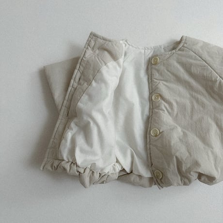 minirobe/31. square balloon padded jacket  S-XL