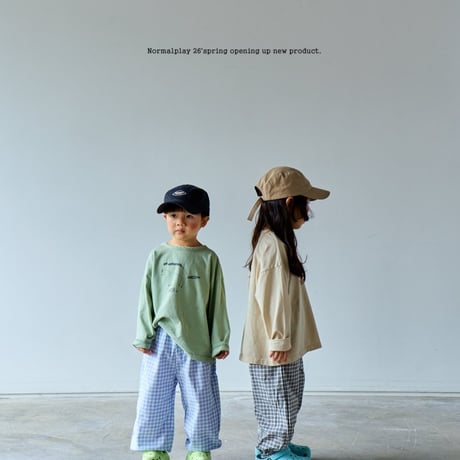 normalplay/51. rody check gobang pants 12M-XL