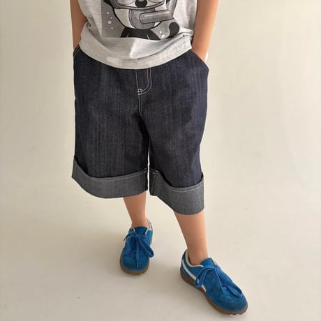 saintdoll/100. non fade rollup pants JS-JL