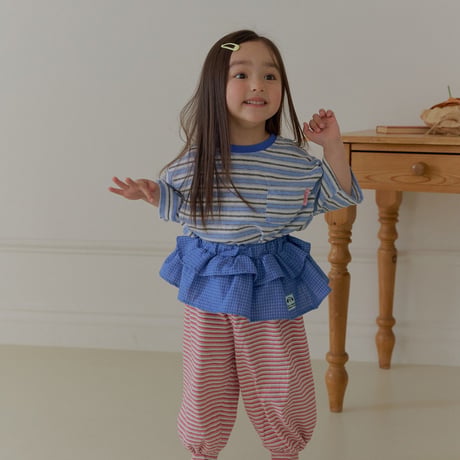 hans/77. rayerd skirt S-JM