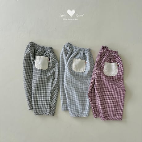 lalaland/5. ritz check pants XS-XL