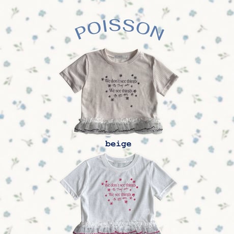 poisson/25. vlum fril T-shirt S-XL