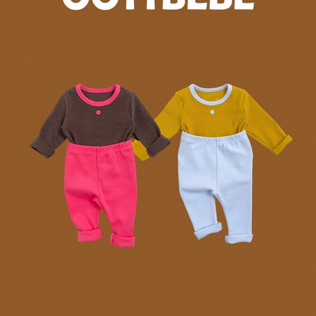oottbebe/19. kongkong inner wear XS(0-1Y)-XL(4-5Y)