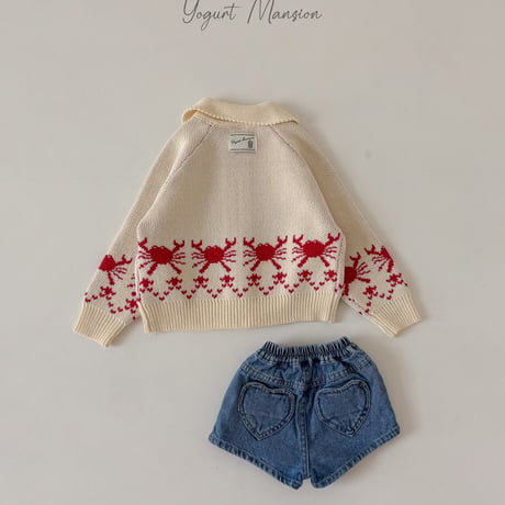 yogurtmansion/4. flower knit S-XL