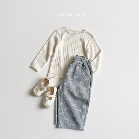vividi/19. twil pattern pants XS-XL