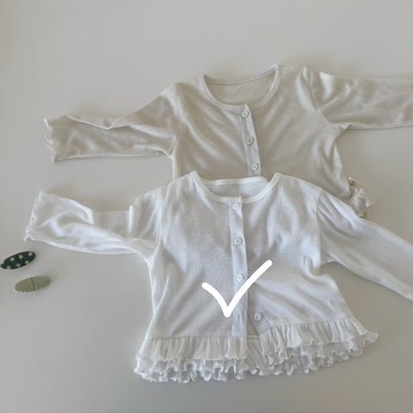 aiai/35. loffle button cardigan S(6M-2Y)-XL(4-5Y)
