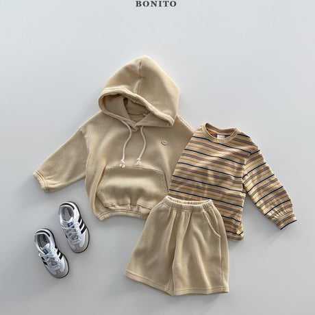 bonito/58. waffle hood set JS-JM