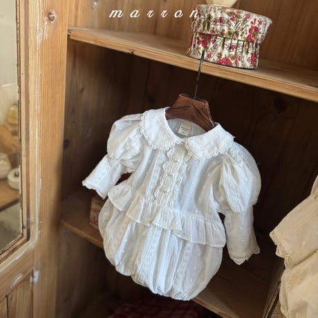 marron/49. frost suit 6M-18M