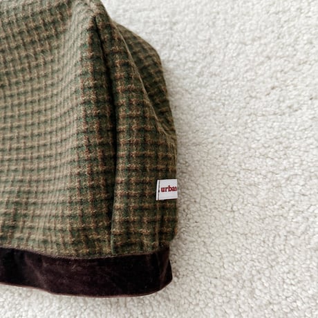 urbanrabbit/2. Classic Check Bonnet FREE