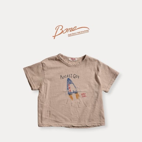 boneoune/4. rocket half t T-shirt JS-JL