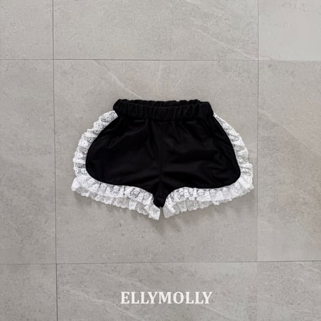 ellymolly/15. mesh fril half pants 5-11
