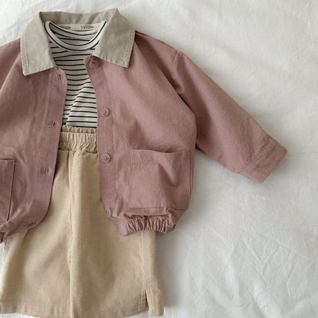 minirobe/21. Round Striped Long Sleeve T S-XL
