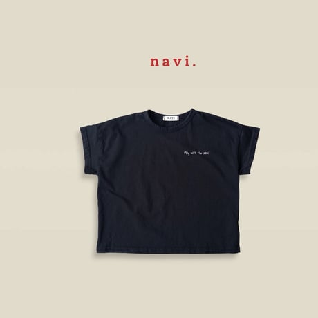 navi/70. simple T-shirt S-XL