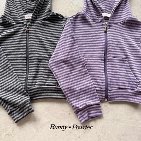 bunnypowder/128. mina hood zipup S-XL